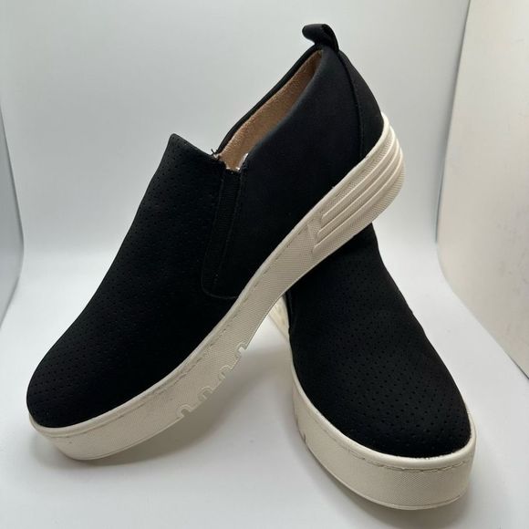 CUSHIONAIRE Women's Casual Zipper Slip on with +Memory Foam 7 BLACK - Picture 7 of 7